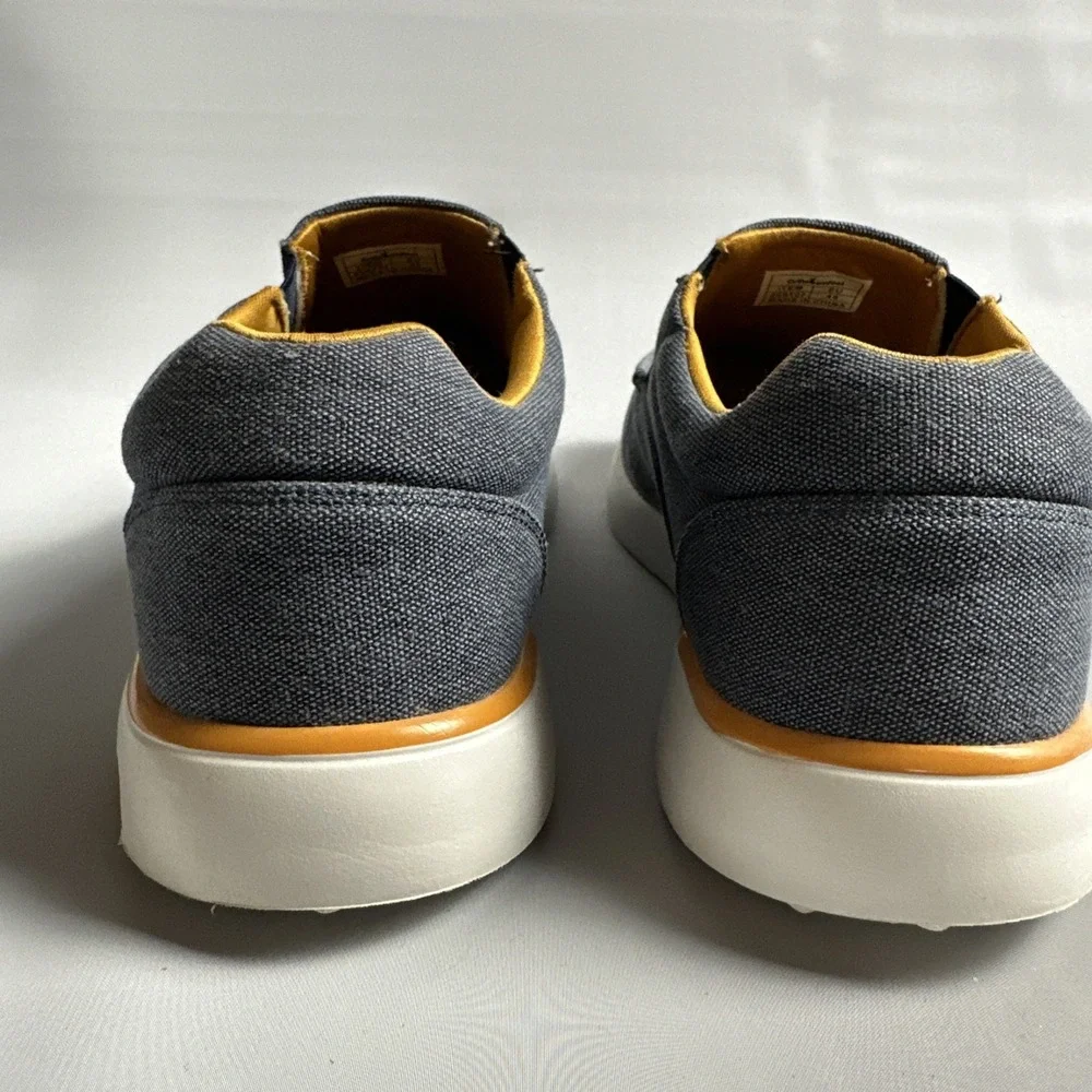 Ortho Comfoot Coastal Grandpa Quiet Luxury Slip On Loafers US 11.5 EU45 Gray